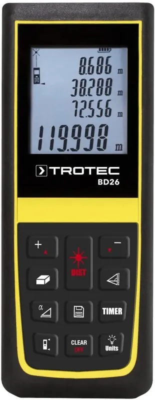 Trotec 3510205161 Appareil de mesure de la distance BD26