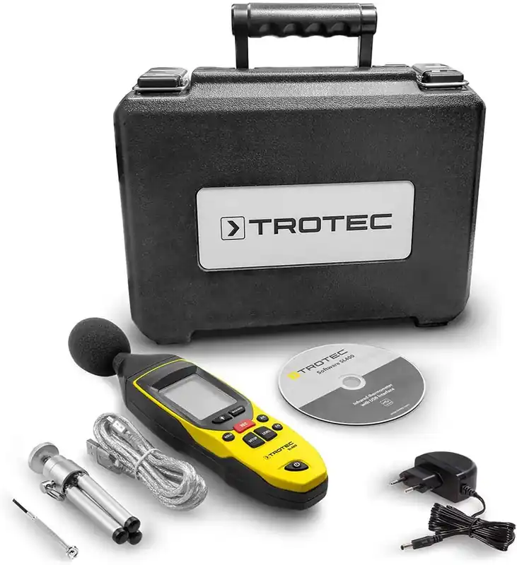 Trotec 3510005020 Sonomètre SL400 avec certificat d‘étalonnage