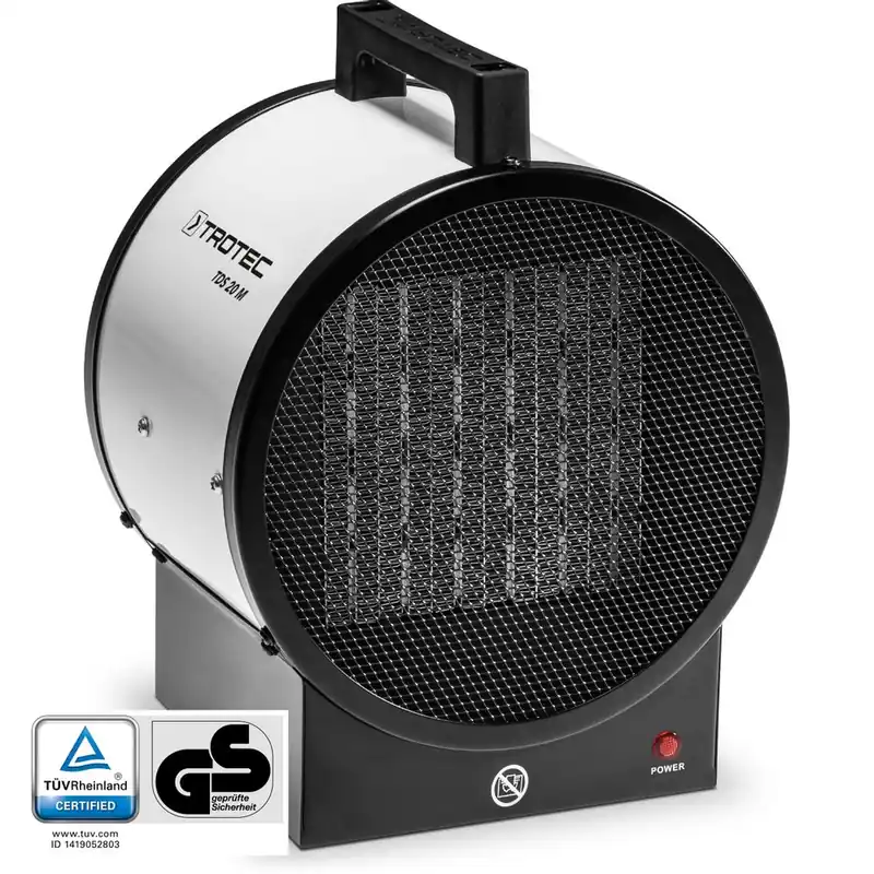 Trotec 1410000052 TDS 20 M Poêle en céramique 3,0 kW