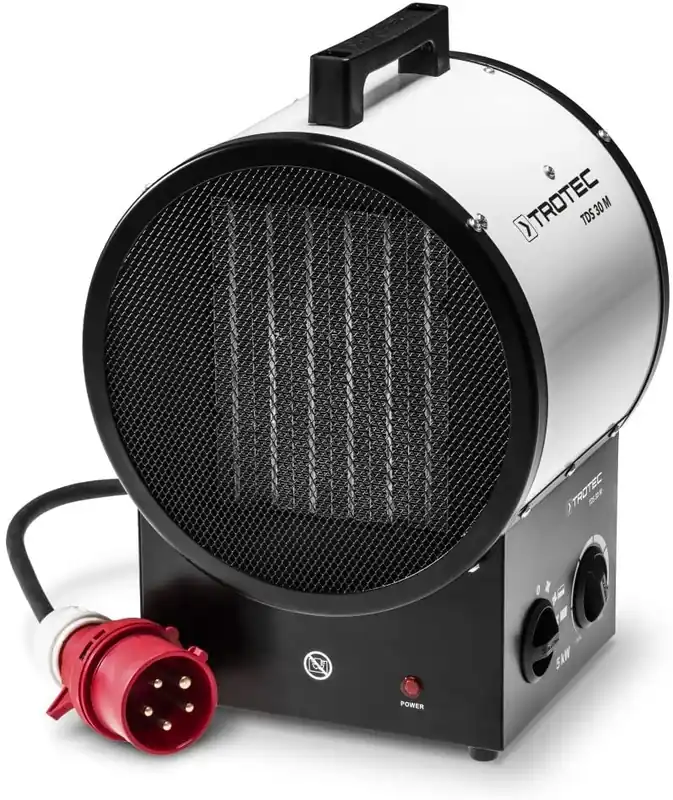 Trotec 1410000054 TDS 30 M Réchauffeurs à ventilateur céramique 5.0 kW 400 volt