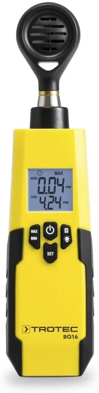 Trotec 3510205090 BQ16 Mesureur de la qualité de l‘air HCHO / TVOC