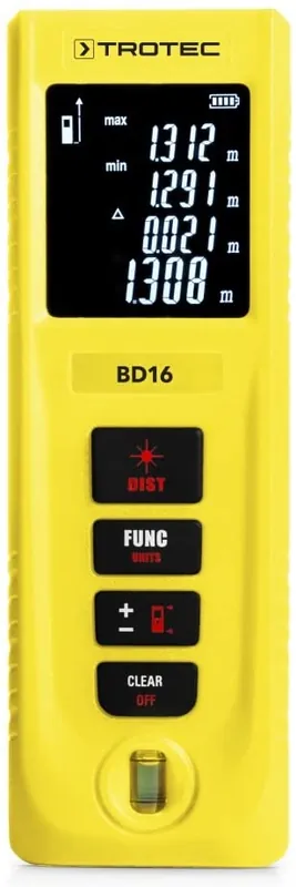 Trotec 3510205154 BD 16 Mesureur de distance 40 m