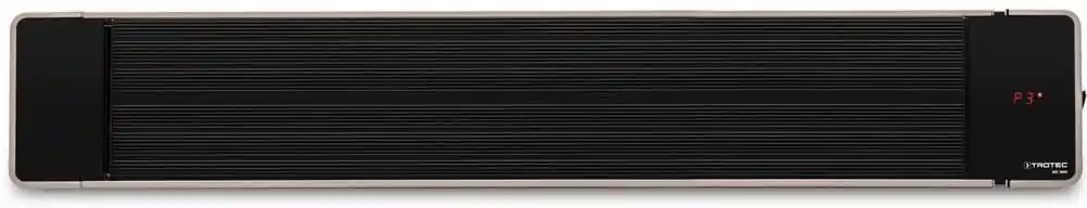 Trotec 1410003320 IRD 1800 Chauffage radiant Noir