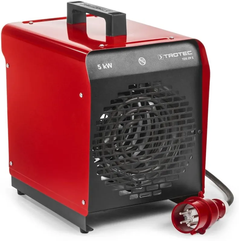 Trotec 1410000083 TDS 29 E Chauffage électrique 5,0 kW 400 volts