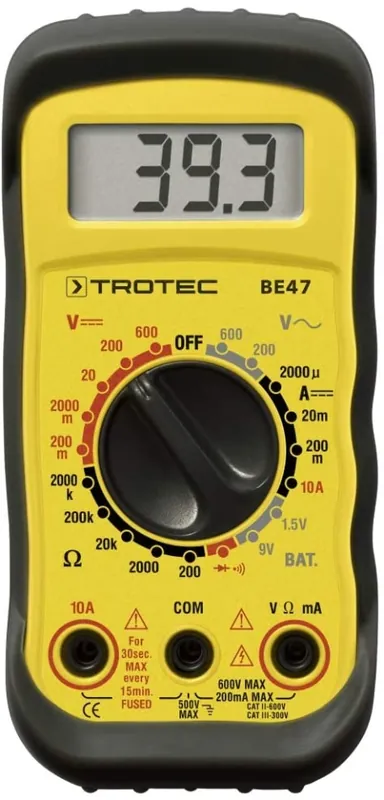 Trotec 3510205247 Multimètre BE47