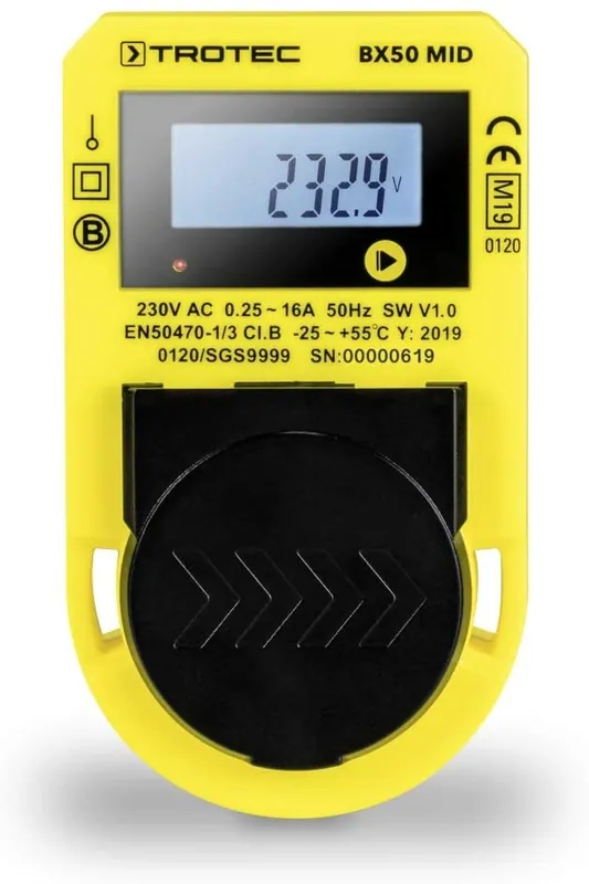 Trotec 3510205950 BX50 MID Compteur de consommation d‘énergie