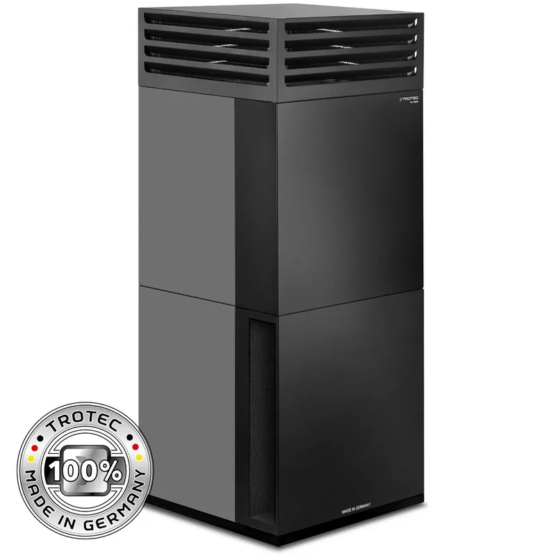 Trotec 1580010152 TAC V+ TOWER Épurateur d‘air en gris basalte/noir