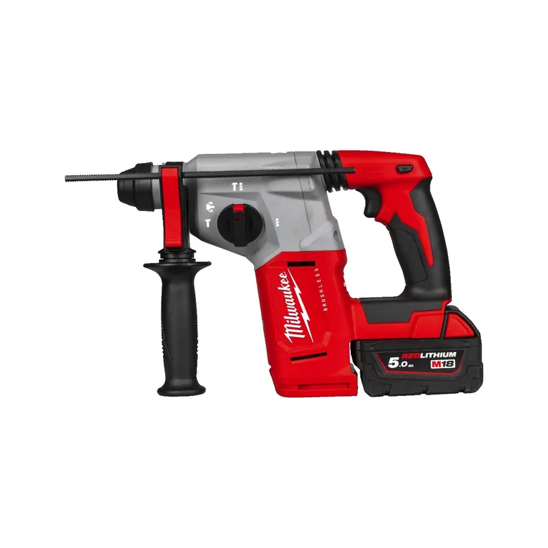 Milwaukee 4933478894 M18 BLH-502X M18 SDS-Plus Accu combi hammer 18V 5.0Ah Li-Ion