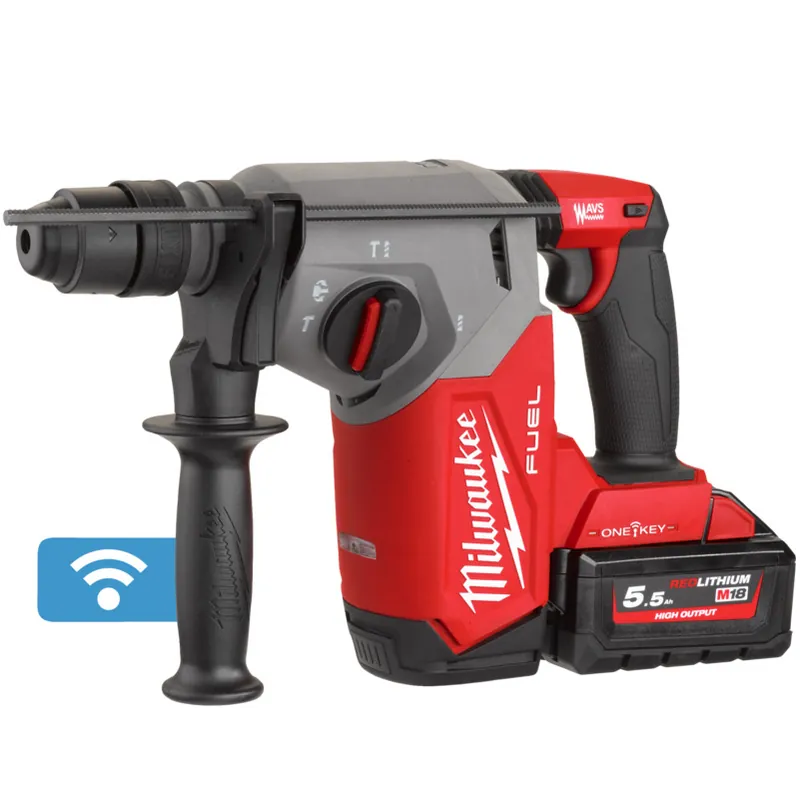 Milwaukee 4933478504 M18 OneFHX-552X M18 Fixtec SDS-Plus Accu combi hammer 18V 5.5Ah Li-Ion