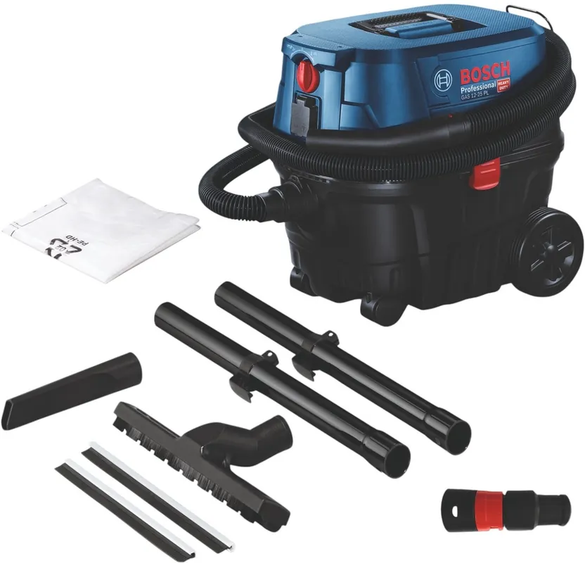 Bosch Bleu 060197C100 GAS 12-25 PL aspirateur de chantier