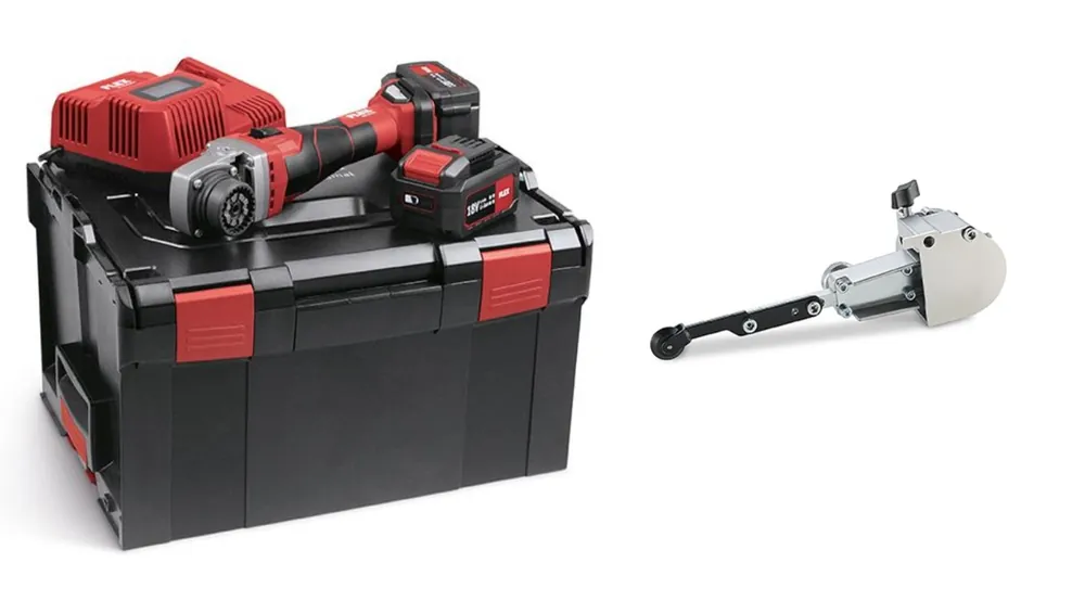 Flex-tools 522015 BME 18.0-EC/5.0 Set Moteur de base Trinoxflex 18V 5.0Ah Li-Ion + fichier de bande d‘attache BF 140