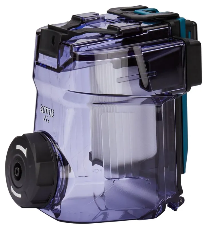 Makita Accessoires 191F49-8 Boîte à poussière avec nettoyage du filtre et filtre à poussière fine HEPA