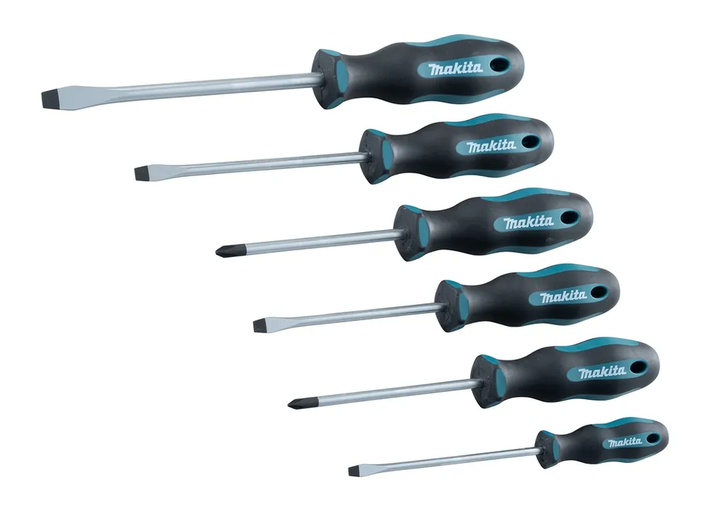 Makita Accessoires E-10506 Jeu de tournevis 6 pièces