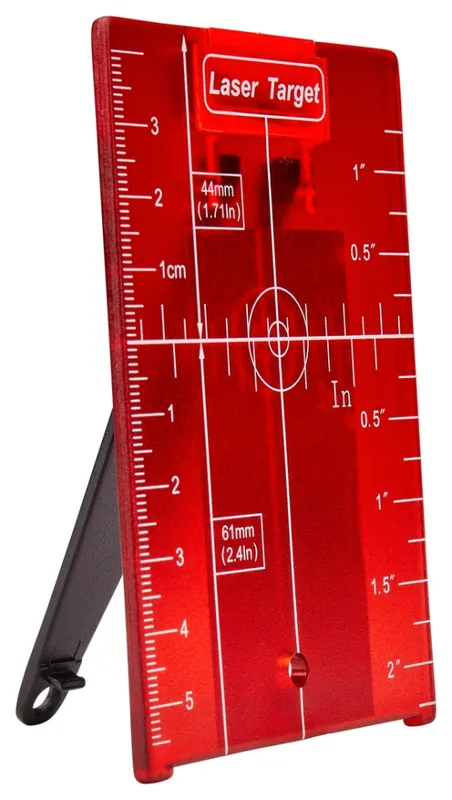 Makita Accessoires LE00758831 Plaque de cible laser rouge