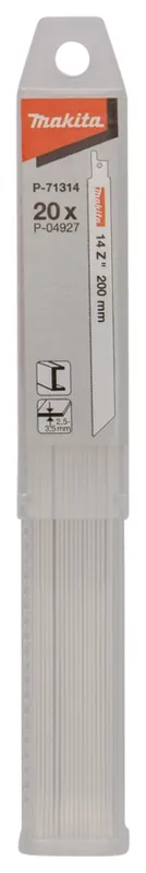 Makita Accessoires P-71314 Lame de scie sabre 180 métal