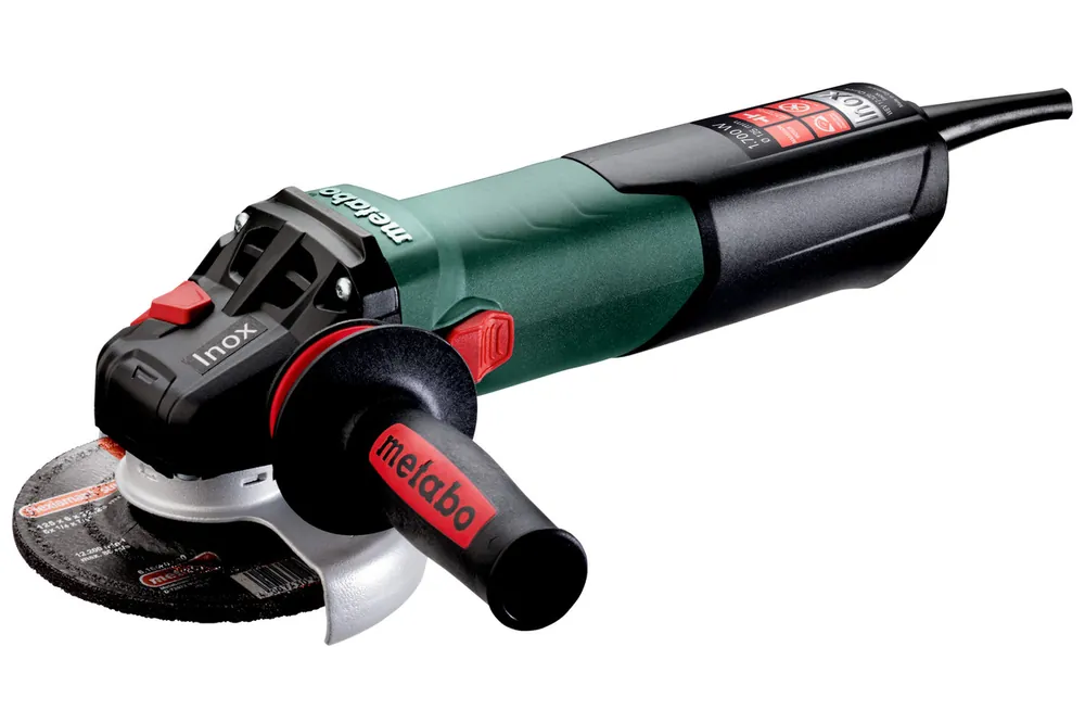 Metabo 600517000 WEV 17-125 Quick Inox 1700W Meuleuse d‘angle 125 mm