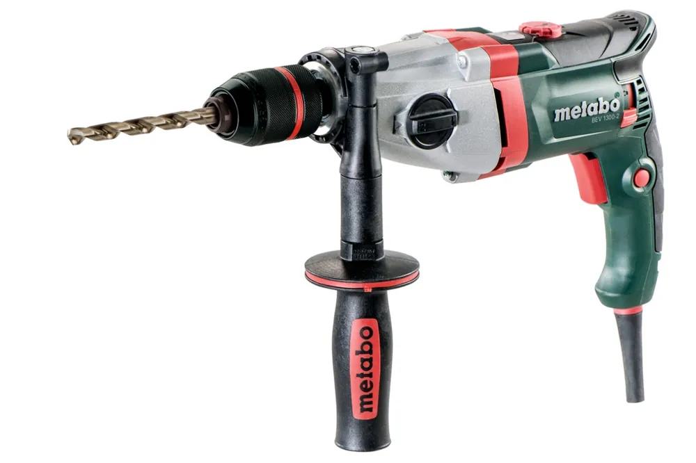 Metabo 600574810 BEV 1300-2 1300 Watt perceuse à deux vitesses réglable électroniquement