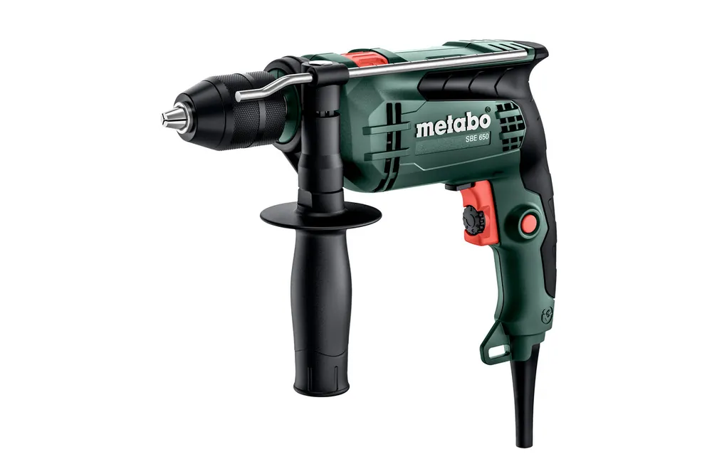 Metabo 600742500 Perceuse à percussion SBE 650 650 watts dans une mallette