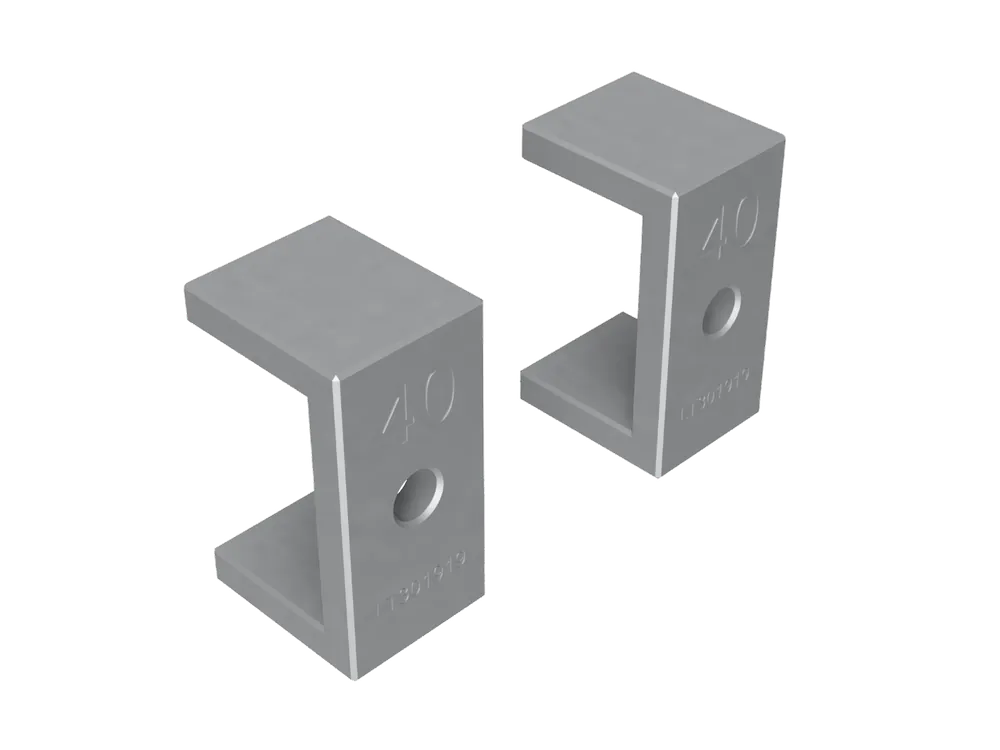 Lignatool LTA1130 Entretoises pour modules de broches de 40 mm de largeur (2 pièces)