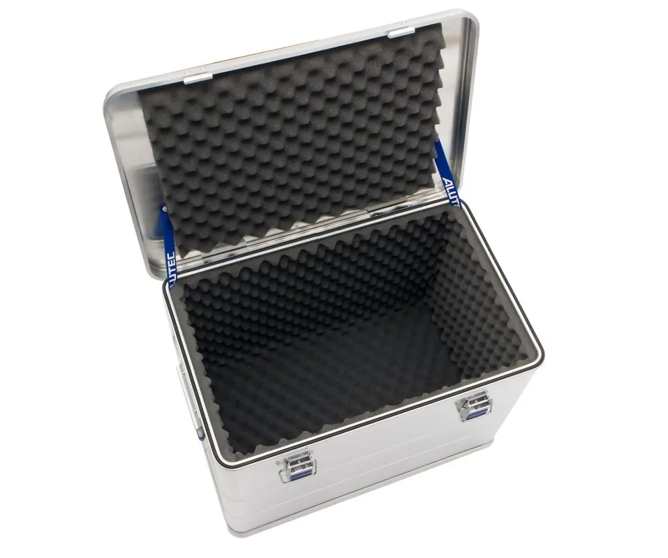 Alutec ALU12073S Boîte en aluminium COMFORT 73 avec mousse de prélèvement