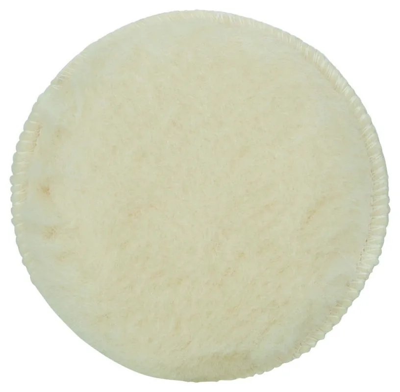 Bosch Bleu Accessoires 2608610001 Disque de polissage en cuir d‘agneau 130mm