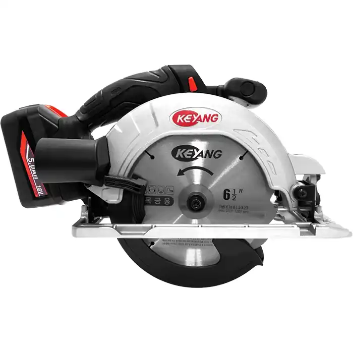 Keyang CS1800L5 Scie circulaire Accu 18V - 5.0Ah - 165mm