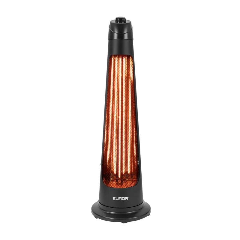 Eurom 335651 Chauffage de terrasse Q-Tower 1200 Watt