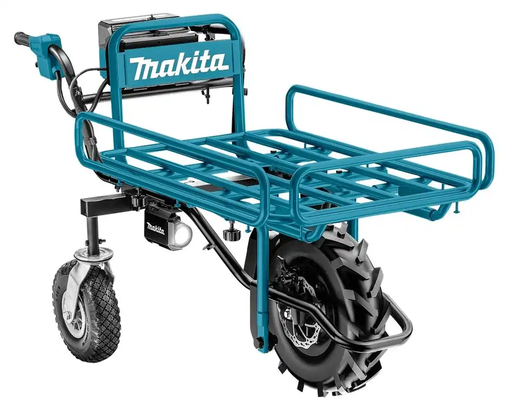 Makita DCU180ZX1 Brouette 18V + Support excl. batteries et chargeur