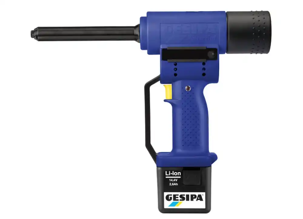 Gesipa 217240041 Riveteur aveugle Powerbird Solar 2x batterie 2.6Ah