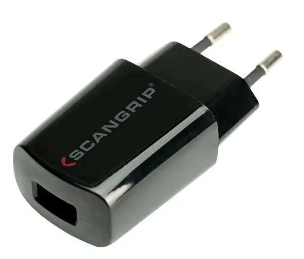 Scangrip 03.5305 Chargeur USB 100-240V AC 50/60Hz