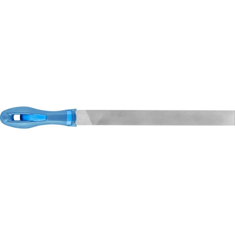 Pferd 11210257 Lime d‘atelier avec manche plat émoussé 250 mm capuchon 2 universel pour ébavurage