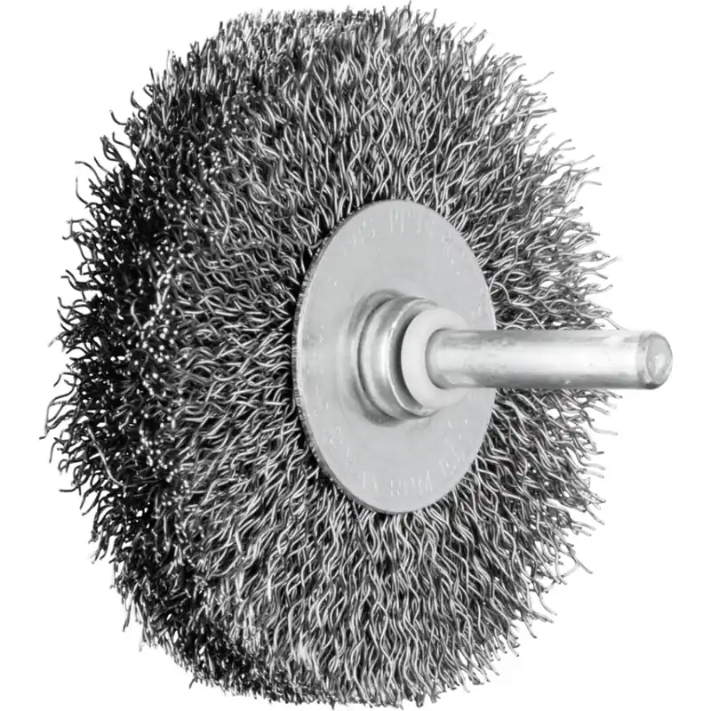 Pferd 43198004 POS brosse ronde non attachée RBU Ø 70x15 mm broche-Ø 6 mm fil d‘acier-Ø 0.30