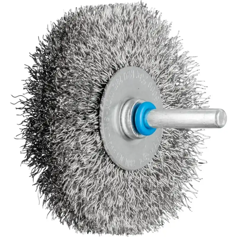 Pferd 43198005 POS brosse ronde non tournée RBU Ø 70x15 mm tige-Ø 6 mm acier inoxydable fil-Ø 0.30