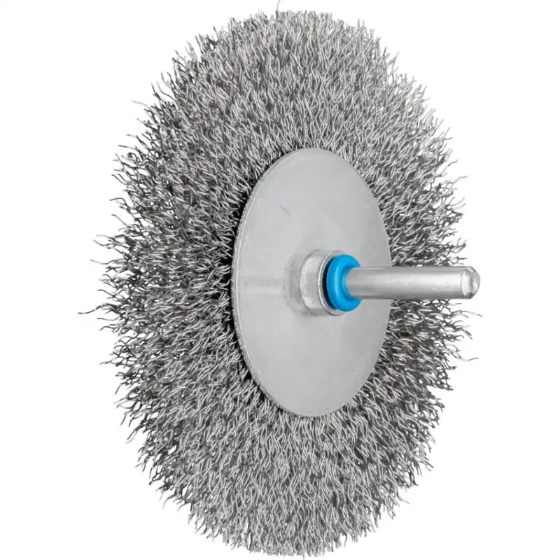 Pferd 43198008 POS brosse ronde non tournée RBU Ø 100x10 mm broche-Ø 6 mm acier inoxydable fil-Ø 0.30