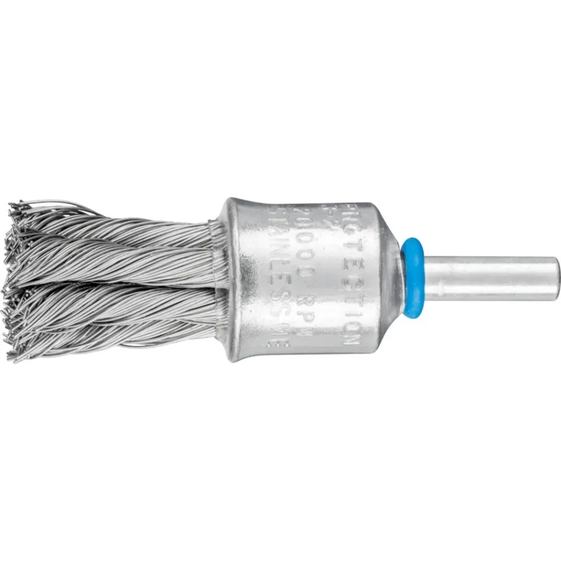 Pferd 43298010 Brosse POS avec protection plastique torsadée PBG Ø 19 mm virole dia. 6 mm fil inox dia. 0,35