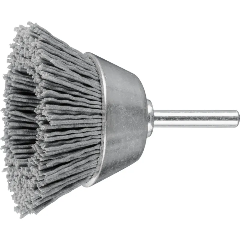 Pferd 43298013 Brosse boisseau à une rangée TBU Ø 50 mm tige Ø 6 mm Filament SiC Ø 0.90 grain 180
