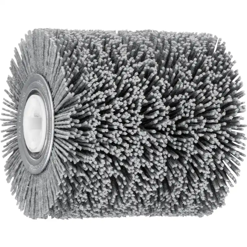 Pferd 43509005 Brosse à rouleau WBU Ø 100x100x19,1 mm arbre Fil de SiC Ø 1,27 grain 80 satiné