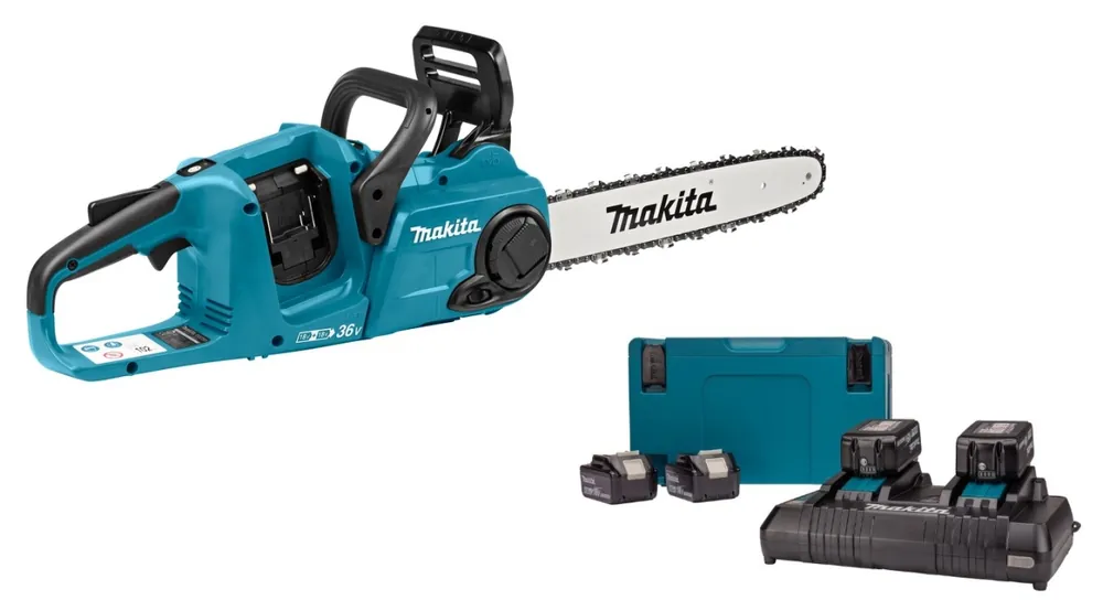 Makita DUC353PG4J LXT 2x18 V Accu Tronçonneuse 35 cm Livrée avec kit de démarrage 198091-4