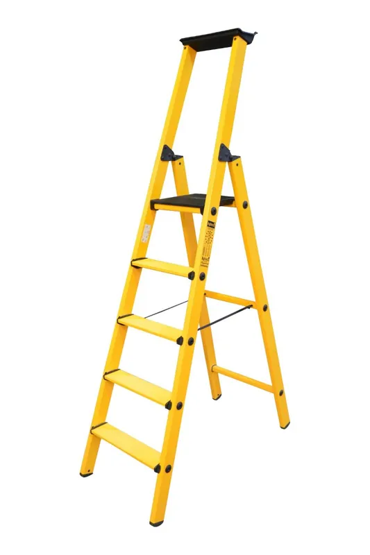 Little Jumbo 1260230005 Escalier industriel en fibre de verre type 230 - 1x5 marches