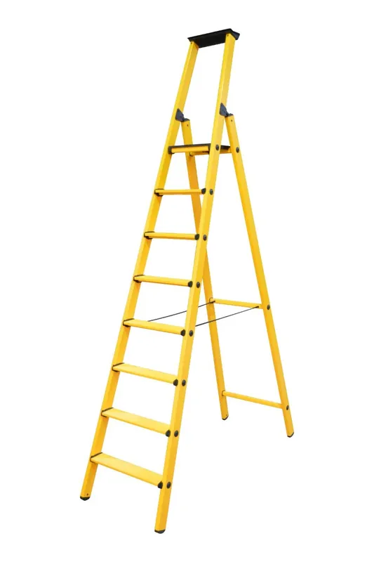 Little Jumbo 1260230008 Escalier industriel en fibre de verre type 230 - 1x8 marches