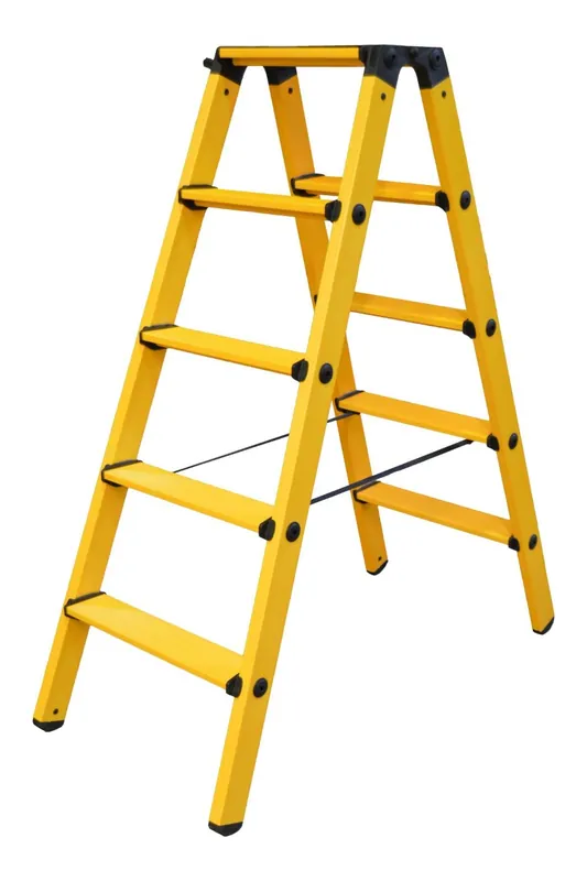 Little Jumbo 1260235004 Escalier industriel en fibre de verre type 235 - 2x4 marches