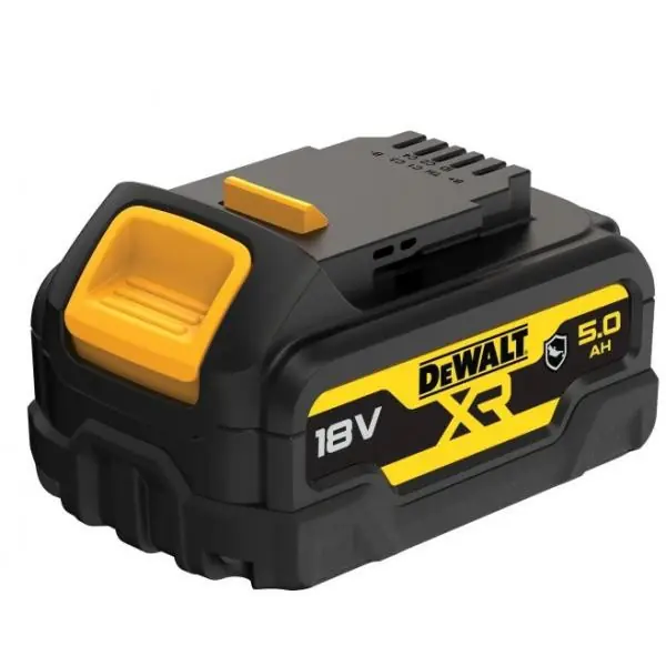 DeWalt Accessoires DCB184G-XJ Batterie résistante à l‘huile 18 volts 5.0 ah Li-ion