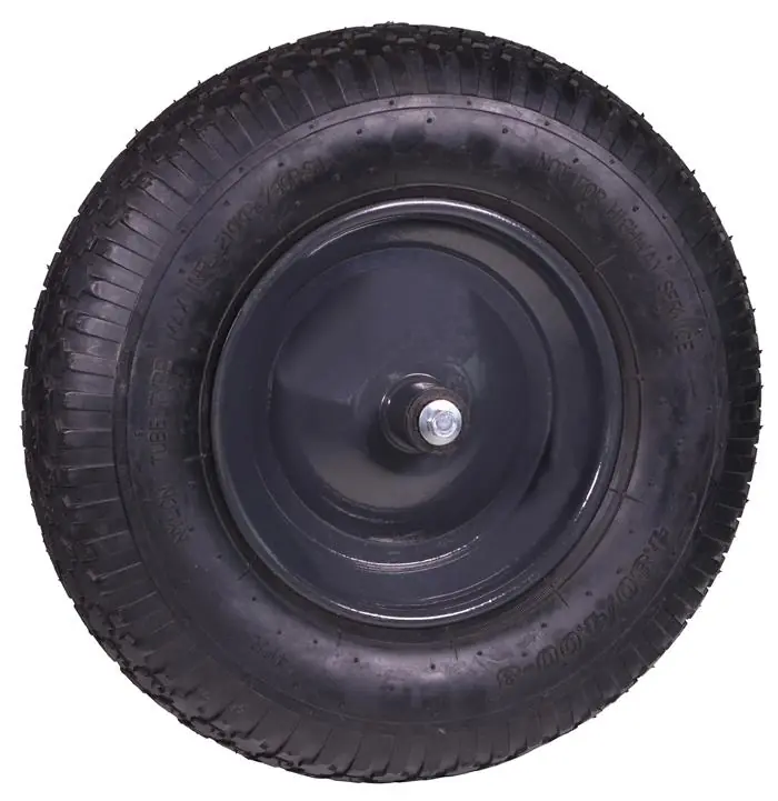 Little Jumbo 1251000999 Roue de brouette Ø 400x80 mm - essieu inclus