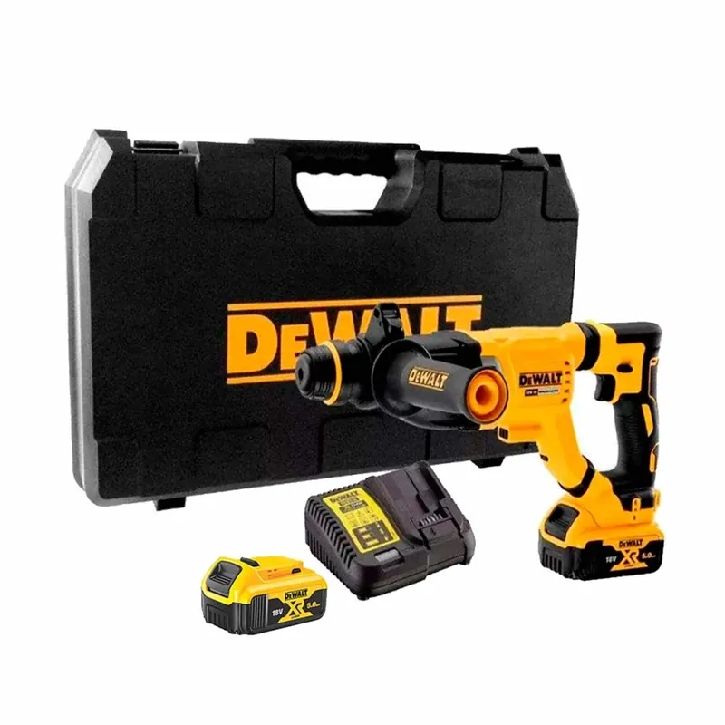 DeWalt DCH263P2-QW Marteau combiné sans fil SDS-Plus 18V XR 2x 5.0Ah Multi Charger in case Brushless