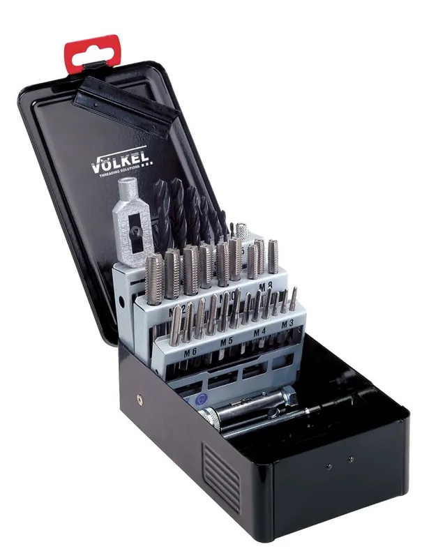 Völkel 5949510 Jeu de clés à main et de plaques de coupe M