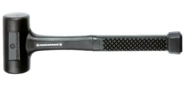 Peddinghaus 5036040045 Marteau sans impact tête métallique 45mm manche métallique entièrement plastifié