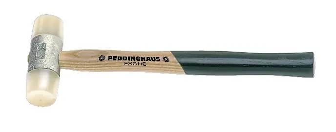 Peddinghaus 5037020035 Marteau en nylon gr.4 35mm arbre à cendres