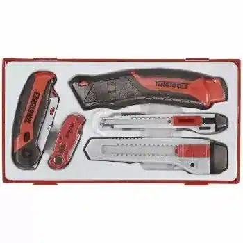 Teng Tools 174480103 Couteaux - 5dlg TC tray