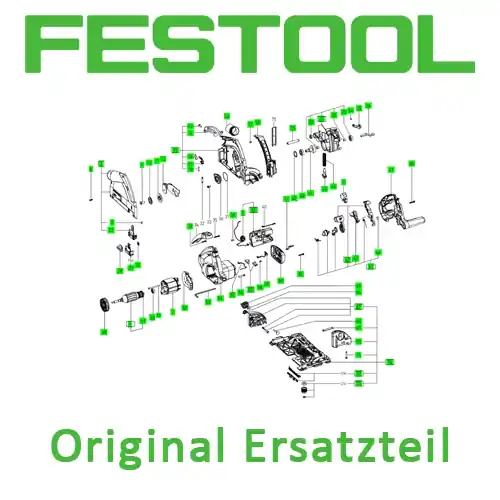 Festool Accessoires 487893 POIGNÉE CS 70 EB VOLLST.
