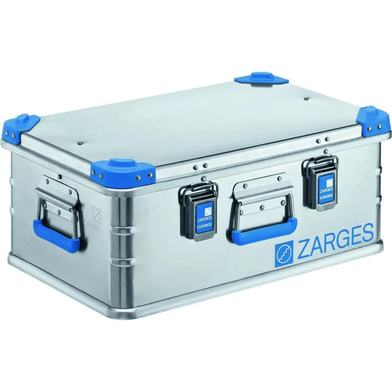 Zarges 40701 Eurobox de transport en aluminium - Dimensions intérieures (L x L x H) 550 x 350 x 220 mm